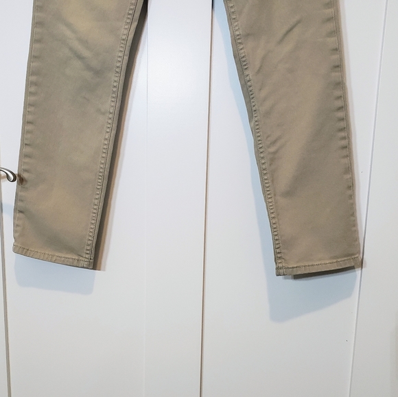 Levi's 511 Slim Fit Tan Mid Rise Jeans With Stretch 29 X 32 - Picture 4 of 16